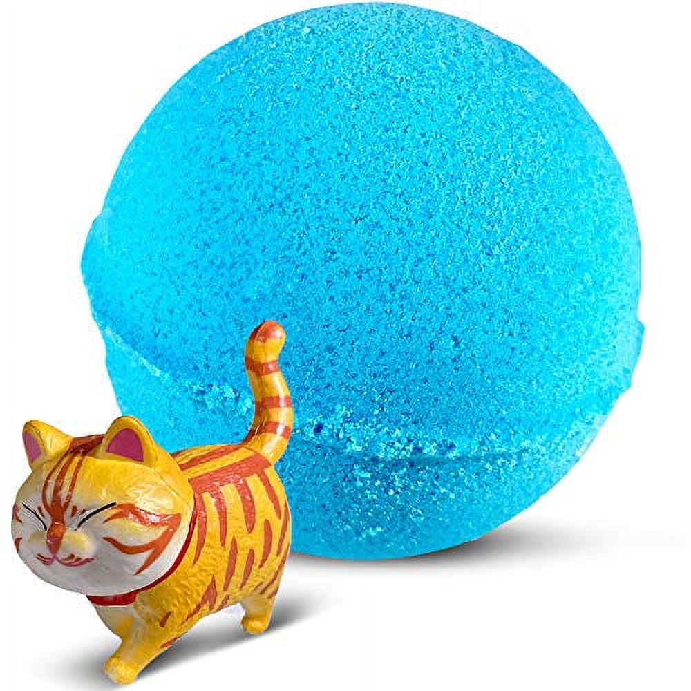 Bath Bomb For Kids with Surprise Toy Inside Big Cat Natural and Safe ...