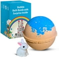 thumbnail image 1 of Bath Bomb for Kids with Surprise for Kids Rabbit Bunny Farts Toy Inside Handmade in USA Natural and Safe by Relaxcation, 1 of 6