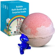 Bath Bomb for Kids with a Surprise Toy Cool Microsaurus Inside Handmade in USA Natural and Safe by Relaxcation