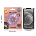 Bath Bombs or Ganic, Donuts Bath Bombs with Rainbow Bubble,Handmade