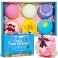 thumbnail image 1 of Bath Bombs for Kids 6 PCS, Bath Bombs with Toys Inside, Fun, Educational, and Child-Safe Natural Bath Bombs with Toys, Great Gift for Kids’ Birthdays & Christmas, 1 of 9