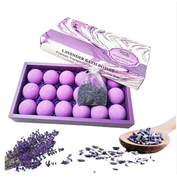 Bath Bombs Gift Set Lavender