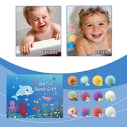 Bath Bombs with Surprise Inside, 12 Pack Fizzy Bubble Bath Gift Set, Natural Sea Salt Color Changing Spa Easter Bath Balls