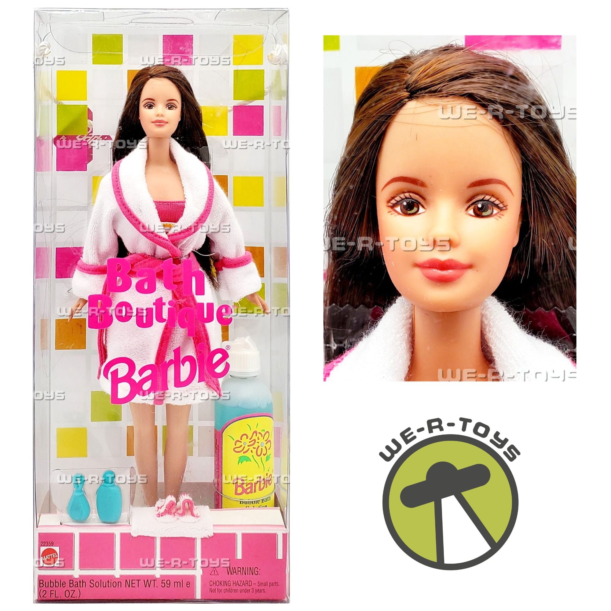 Barbie(バービー) BATH BOUTIQUE Doll + Bubble Bath ドール 人形 フィギュア Bath Boutique Barbie Doll with Bubble Bath 1998 Mattel 22357 | eBay