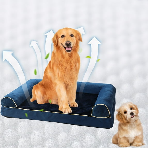 Bath Deals!Pet Deals!Memory Foam Dog Bed,Sofa Dog Beds for Dogs Cats,Cooling Dog Bed,Summer Cool Dog Sofas & Chairs,Small Dog Sofa Bed,Memory Foam Dog Bed,Orthopedic Dog Bed Sofa with Dog Sleeper