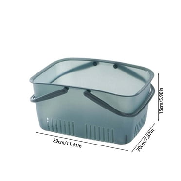 Bath Deals!Shower Caddies and Organizers,Shower Caddy Basket Tote for College Dorm Room Essentials,Plastic Storage Caddy Basket with Handle for College,Dorm,Bathroom,Garden,Cleaning Supplies