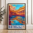 Bath England Ancient Roman Baths Historic Georgian Architecture Travel ...