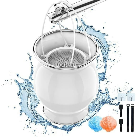 Bath Filter for Tub-9 Stages Bathtub Water Filter-Removes Contaminants,5000 Gallons of Filtration,Bath Tub Faucet,Softer Hair and Smoother Skin, BPA Free