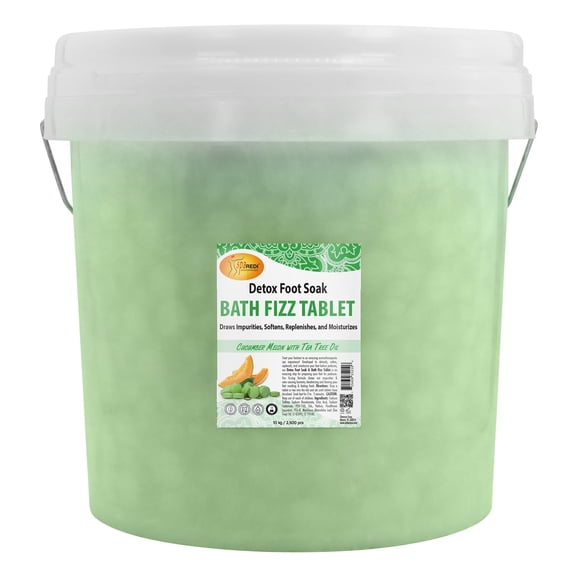 SPA REDI - Bath Fizz Mint, Relaxing & Refreshing, 128oz