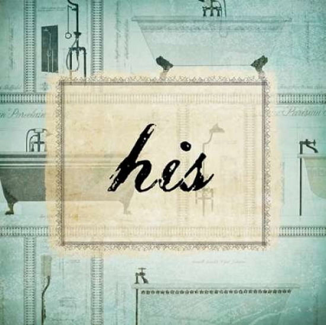 Bath His Canvas Art - Dallas Drotz (24 x 24)