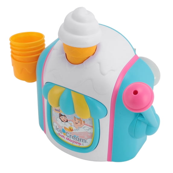 Bath Ice Cream Toy, Simple Bubble Ice Cream Maker For Toddlers