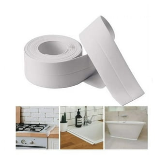 PVC Caulk Strip Tape Self-Adhesive Sealing for Kitchen Bathroom Toilet Sink  Wall