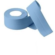 Bath & Kitchen Caulk Tape Sealant Strip, PVC Self Adhesive Tub and Wall Sealing Tape Caulk Sealer, Caulk Strip, Sealant Tape, Shower Tile Sealer Adhesive Sealant (Blue)
