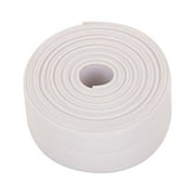 Bath & Kitchen Caulk Tape Sealant Strip,PVC Self Adhesive Tub and Wall Sealing Tape Caulk Sealer,Caulk Strip,10.5ft/12.5ft