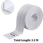 Bath & Kitchen Tape Seal, PVC Self Adhesive Bathtub and Wall Sealant Tape Sealant, Sealing Strip, Sealing Tape, Shower Tile Sealer Adhesive Sealant