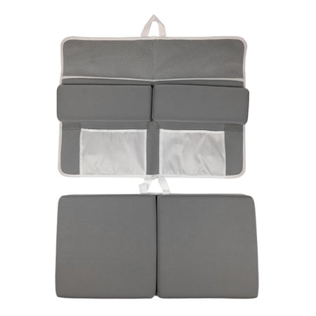 Bath Kneeler and Elbow Rest Set Kneeling Pad, Thick Non-Slip Bathing Kneeling Mat Cushion Quick Drying Bathtub with Pockets