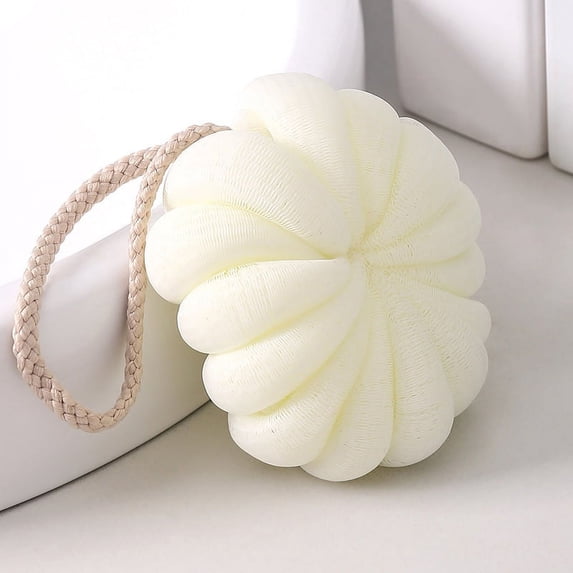 Bath Loofah Shower, Small Size Sponge Pouf Body Scrubber Exfoliator Scrubber Ball, Mesh Bath and Shower Sponge for Kids Women Men Body Wash Bathroom