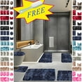thumbnail image 1 of Bath Mat-Bathroom Mat Rug Non Slip Super Absorbent Stain Resistant Quick Dry Thin Bathroom Rug-Bath Mats for Bathroom Floor Bathtub Vanity-Bathmat Bath Rug Easy Care, 1 of 7