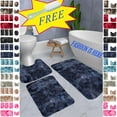 thumbnail image 1 of Bath Mat-Bathroom Mat Rug Non Slip Super Absorbent Stain Resistant Quick Dry Thin Bathroom Rug-Bath Mats for Bathroom Floor Bathtub Vanity-Bathmat Bath Rug Easy Care, 1 of 7