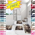 thumbnail image 1 of Bath Mat-Bathroom Mat Rug Non Slip Super Absorbent Stain Resistant Quick Dry Thin Bathroom Rug-Bath Mats for Bathroom Floor Bathtub Vanity-Bathmat Bath Rug Easy Care, 1 of 7