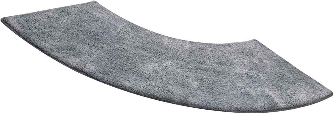 Bath Mat Bathroom Rug Curved Bath Rug Semi Circular Shower Mat Non Slip  Kitchen Durable