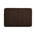 thumbnail image 1 of Bath Mat Bathroom Rugs，Non Slip Absorbent Super Soft Bathroom Mat, 24x16Inch Coffee, 1 of 5