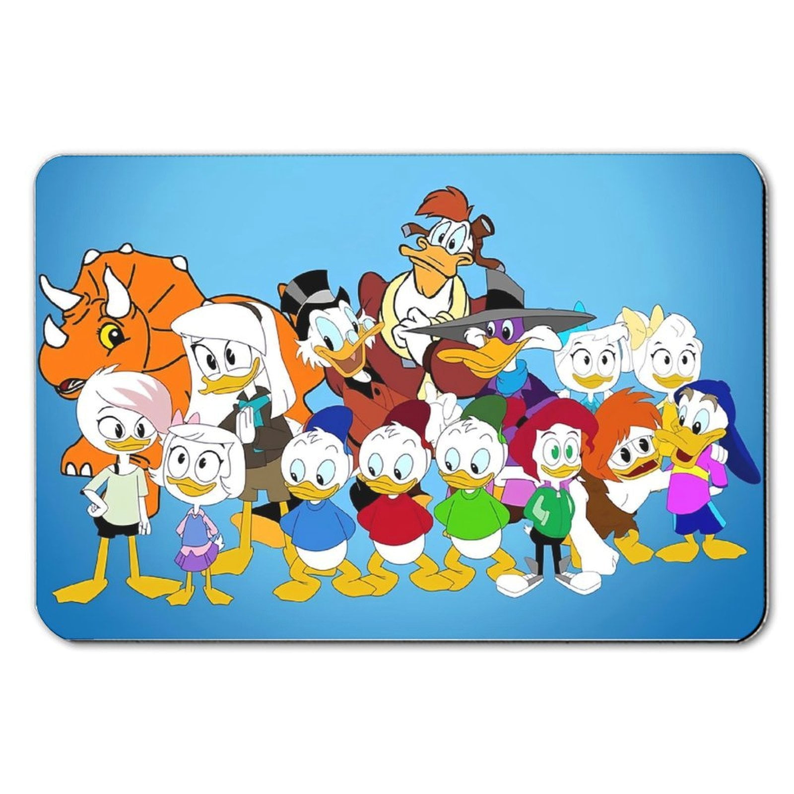 Bath Mat for Duck Tales Kitchen Floor Mat Decor Soft Flannel Door Mats ...