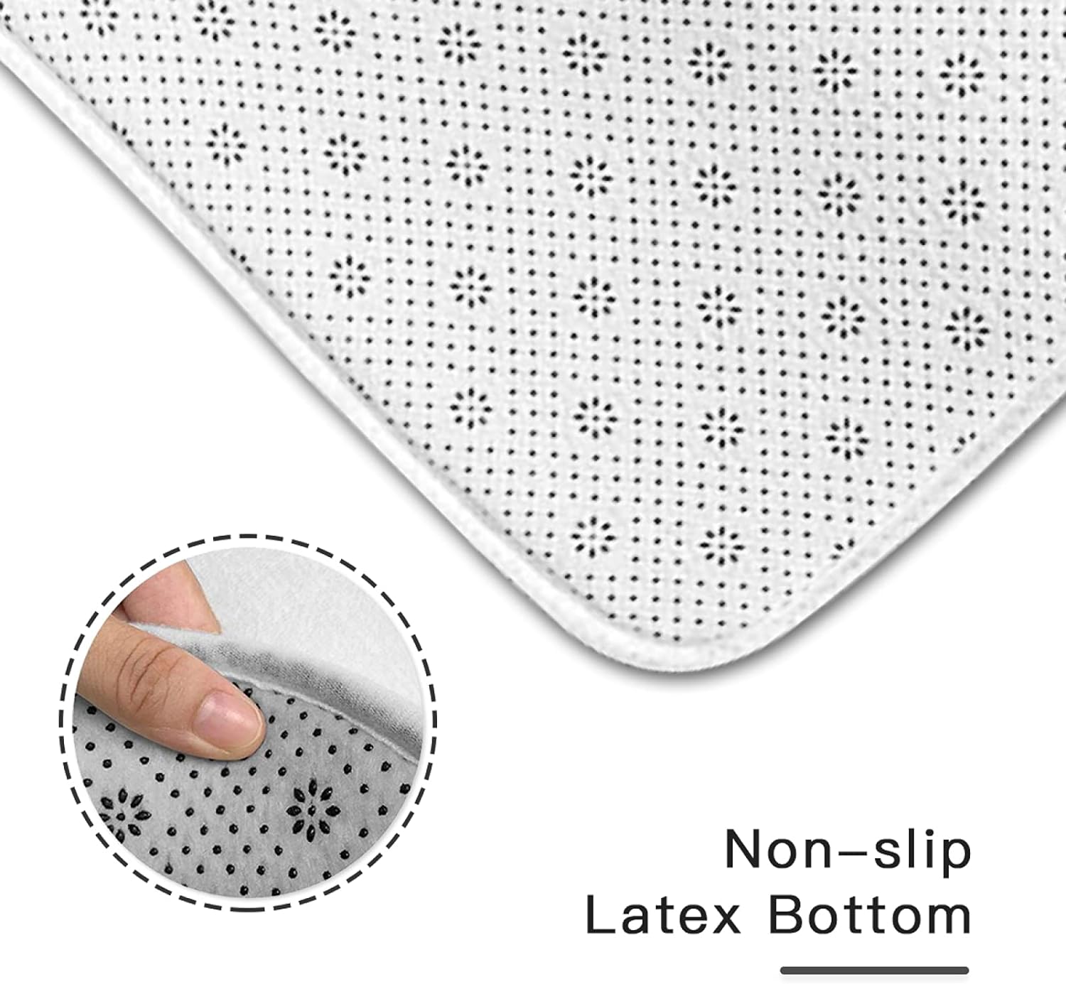 Bath Mat Footprint, Operazone Blood Mat Prank Blood Horror Floor Mat