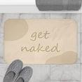 thumbnail image 1 of Bath Mat Minimalist Floral Get Naked Floor Plush Mats Bathmat Decor Small Area Rug Carpet Doormat Floor Rug Bathroom Rug ﻿Non-Slip Water Absorption Home Decor 30 x18 Inch, 1 of 5