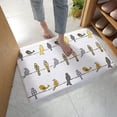thumbnail image 1 of Bath Mat Natural Flowers Plants Floral Indoor Outdoor Entrance Door Mat Non-Slip Bath Rug Bathmat Decor Small Area Rug Carpet Kitchen Door Mats Floor Mats Home Decor 24 x36 Inch, 1 of 5