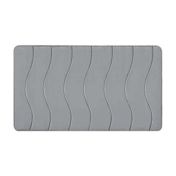 Bath Mat – Non-Slip, Diatomaceous Earth Bath Mat, Quick Dry Bath Mat, Bathroom Stone Mat, Super Absorbent Stone Mat, Modern Design Mat 16X24 inch