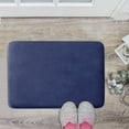 thumbnail image 1 of Bath Mat Non Slip, Water Absorbent Velvet Floor Rug, Quick Dry Multi Purpose for Bathroom Living Room Entrance, Safe and Hygienic Home Carpet, 1 of 11