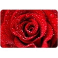 thumbnail image 1 of Bath Mat Red Rose Flower Indoor Outdoor Doormat Durable Welcome Front Door Mats Entryway Rugs Non-Slip Floor Mat Entrance Rugs Bath Rug Kitchen Rugs 18 x 30 in, 1 of 5