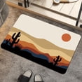 thumbnail image 1 of Bath Mat Rug,Desert sunrise in the morning Non Slip Quick Dry Super Absorbent Thin Bathroom Rugs Fit Under Door-Easy to clean Bathroom Floor Mats-Shower Rug for Shower Sink Bathtub(20" x 31"In), 1 of 6