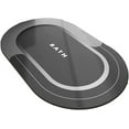 thumbnail image 1 of Bath Mat Rug,Non Slip Absorbent Bathroom Rug Fashion Oval Bath Mat Quick Dry Mat Washable Shower Bathtub,20" x 32", 1 of 8