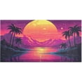thumbnail image 1 of Bath Mat, Soft Absorbent Bath Rug, Mountain at Sunset Bath Mats for Bathroom, Living Room Bedroom Home Floor Mat, Bath Mat for Tub Non Slip 20 x 39 Inch Home Decor, 1 of 7