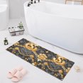 thumbnail image 1 of Bath Mat Soft Plush Non-Slip Absorbent Bathroom Rugs 39"x20" Luxury Dollar Chain, 1 of 8