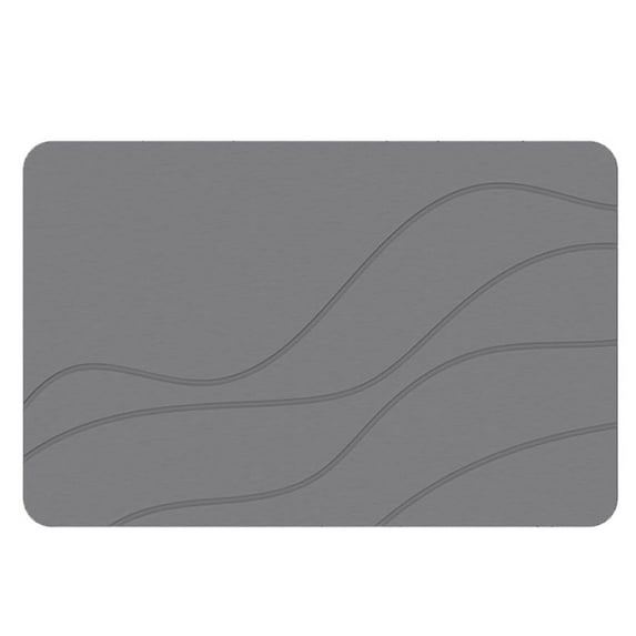 Bath Mat Stone Bath Mat Diatomaceous Earth Quick Drying Shower Mats Water Absorbing Rug Outside Shower Diatomaceous Earth Stone Material