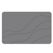 Bath Mat Stone Diatomaceous Earth Silica Material Quick Drying Water Absorbing Anti Slip Stylish Easy to Maintain for Home Bathroom Shower Bathtub Floor Safety