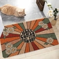 thumbnail image 1 of Bath Mat Summer Here Comes The Sun Floral Indoor Outdoor Entrance Door Mat Non-Slip Bath Rug Bathmat Decor Small Area Rug Carpet Kitchen Door Mats Floor Mats Home Decor 24 x16 Inch, 1 of 5