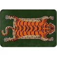 thumbnail image 1 of Bath Mat Tiger Skin Green Indoor Outdoor Doormat Durable Welcome Front Door Mats Entryway Rugs Non-Slip Floor Mat Entrance Rugs Bath Rug Kitchen Rugs 20 x 32 in, 1 of 5