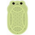 thumbnail image 1 of Bath Mat for Tub Non Slip Baby, 30"x18" Bathtub Mat Non Slip Kids, Shower Mat Natural Rubber no Odors, Textured Surface and Strong Suction Cups for Double Anti-Slip, Easy to Clean, Green, 1 of 4