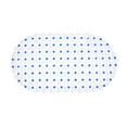 thumbnail image 1 of 1Pc Oval Bath Mat for Tub, 24.4X13inch Non Slip Shower Mat PVC Floor Mat, Shower Mat Non Slip Anti Mold, Anti Slip Bathroom Shower Mat, Drain Holes Bathtub Carpet,Keep Bathtub Clean, 1 of 6