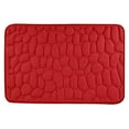 thumbnail image 1 of Bath Mat,Ultra Thin Bathroom Rugs,Rubber Bath Mats for Bathroom,No Slip Bath Rugs,Quick Dry,Machine Washable,Low Pile,Absorbent,Shower Outside,Sink,Home Decor Accessories,15.75x23.62in, 1 of 3