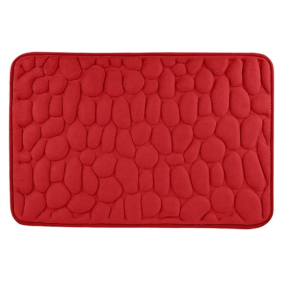 Bath Mat,Ultra Thin Bathroom Rugs,Rubber Bath Mats for Bathroom,No Slip Bath Rugs,Quick Dry,Machine Washable,Low Pile,Absorbent,Shower Outside,Sink,Home Decor Accessories,15.75x23.62in