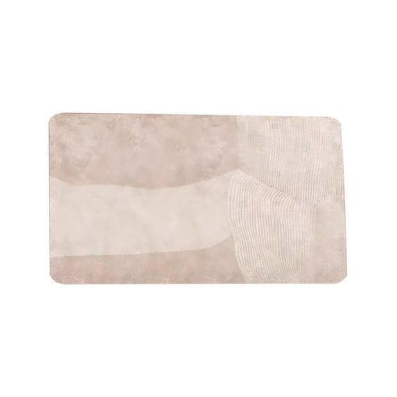 Bath Mat,Ultra Thin Bathroom Rugs,Rubber Bath Mats for Bathroom,No Slip Bath Rugs,Quick Dry,Machine Washable,Low Pile,Absorbent,Shower Outside,Sink,Home Decor Accessories 50X80Cm Ciozy