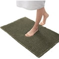 thumbnail image 1 of Bath Mat Waffle, Upgraded Waffle Runner Rug, Waffle Bath Mat, Waffle Knit Bath Mat, Machine Washable Waffle Bath Mat, Waffle Bath Mat Runner (Green,17" x 24" /43 * 61cm), 1 of 7