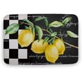 thumbnail image 1 of Bath Mat When Life Gives You Lemon Make Lemonade Indoor Outdoor Doormat Durable Front Door Mats Entryway Rugs Non-Slip Floor Mat Entrance Rugs Bath Rug Kitchen Rugs 32 x 20 in, 1 of 5