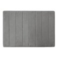 thumbnail image 1 of Bath Mat Woven Memory Foam Charcoal, 1 of 2