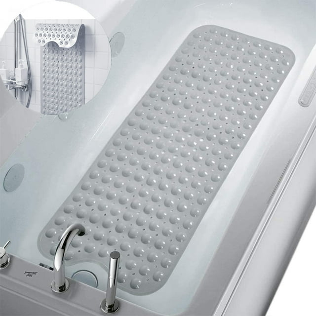 Bath Mat in the Bathtub NonSlip Rubber Shower Mat for Tub Bathroom